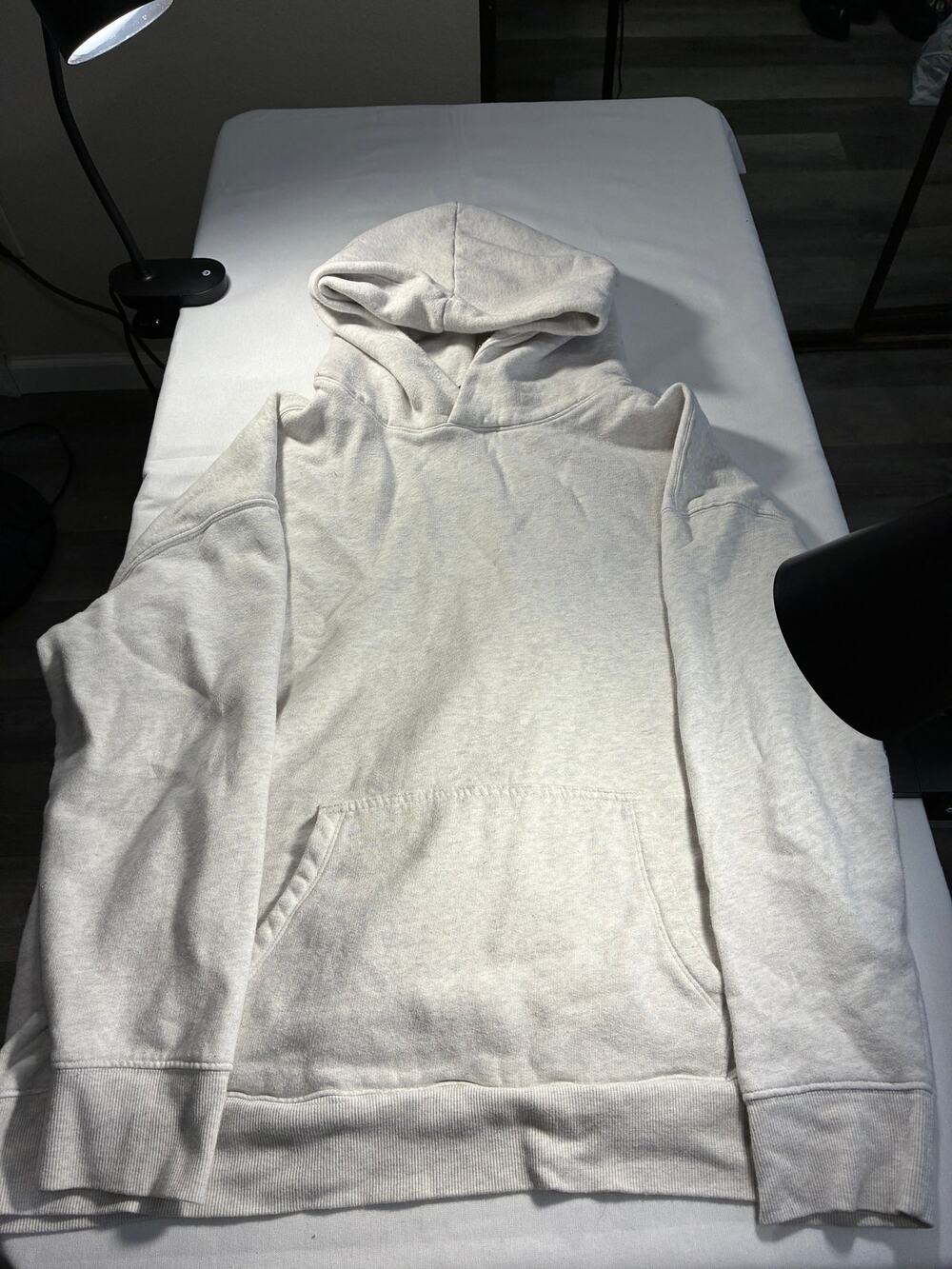 Wild Fable Oversized Pullover Hoodie – Cream/Oatmeal – Size XXL